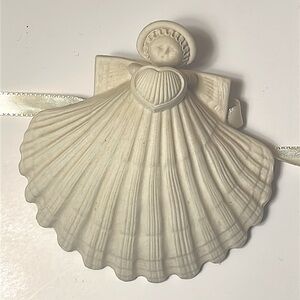 Margaret Furlong “Heart Angel” Acrylic Shell Shaped Angel Pure Love Matte 4”
